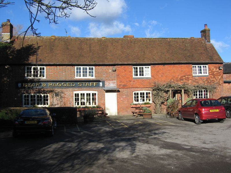 Bear & Ragged Staff, Michelmersh. (Pub, External). Published on 02-02-2013