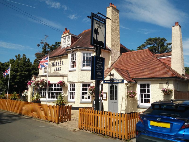 Walker Arms, New Milton. (Pub, External). Published on 22-07-2020