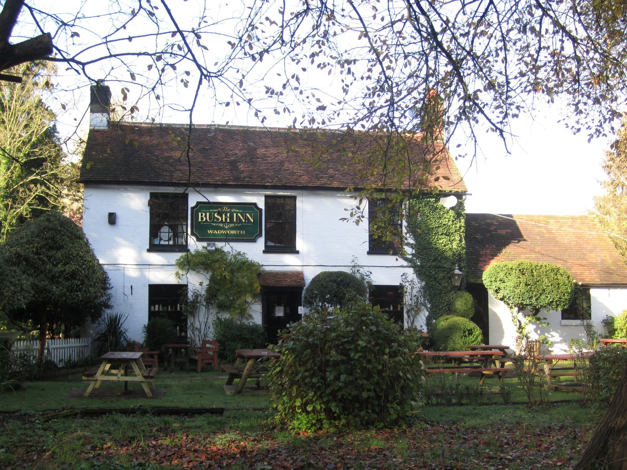 Bush Inn, Ovington (Photo: Pete Horn 11/11/2012). (Pub, External). Published on 11-11-2012