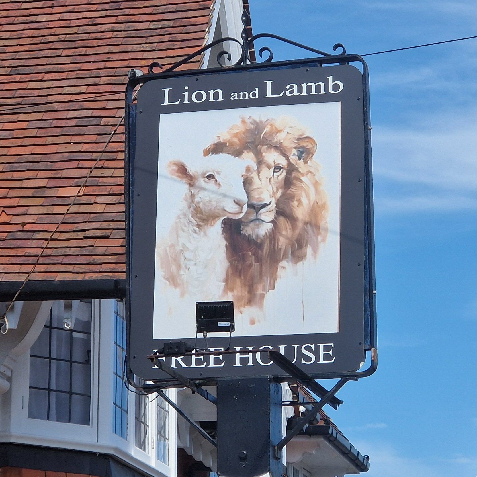 Lion & Lamb, Pennington (Photo: Pete Horn - 18/06/2026). (Pub, Sign). Published on 18-06-2026