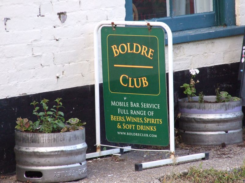 Boldre Working Mens Club, Pilley (Photo: P Simpson - 01/06/2013). (Sign). Published on 01-06-2013 