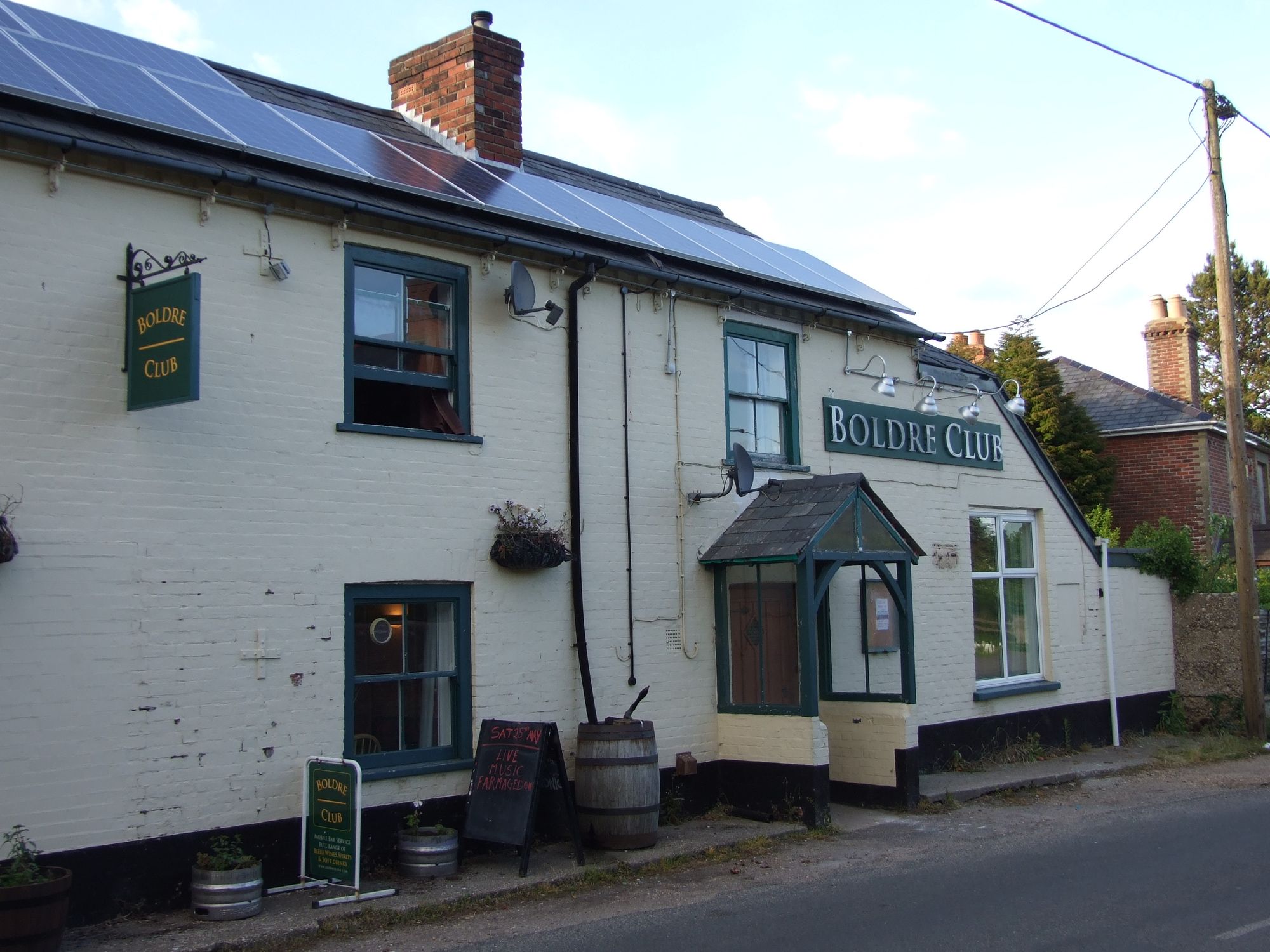 Boldre Working Mens Club, Pilley (Photo: P Simpson - 01/06/2013). (External, Key). Published on 01-06-2013