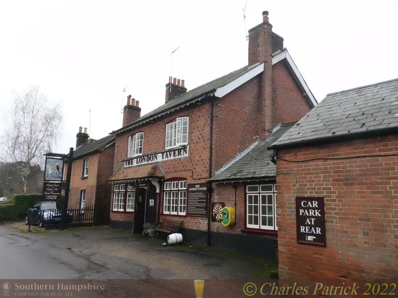 London Tavern, Poulner - 31st December 2021. (Pub, External). Published on 31-12-2021