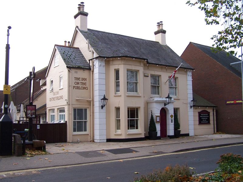 Inn on the Furlong, Ringwood. (Pub, External, Key). Published on 09-02-2003