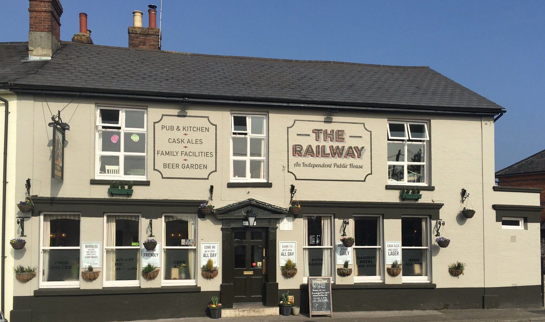 Railway, Ringwood. (Pub, External, Sign, Key). Published on 15-07-2017