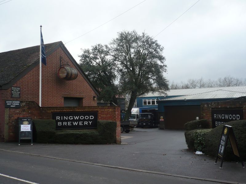 Ringwood Brewery, Ringwood (Photo: David Pritchard - 30/12/2010). (External). Published on 30-12-2010 