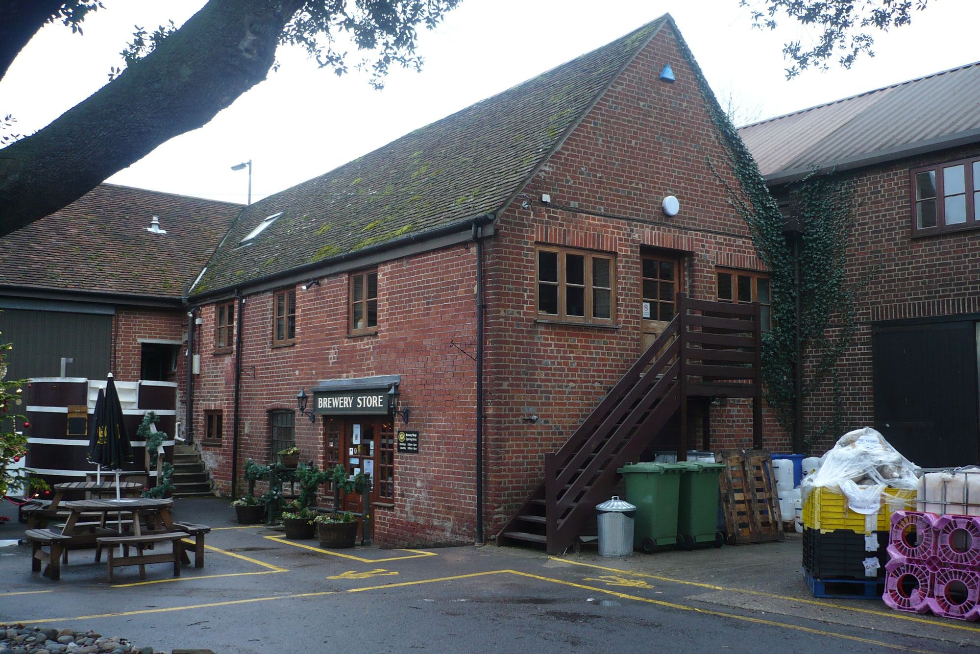Ringwood Brewery, Ringwood (Photo: David Pritchard - 30/12/2010). (Brewery, External, Key). Published on 30-12-2010