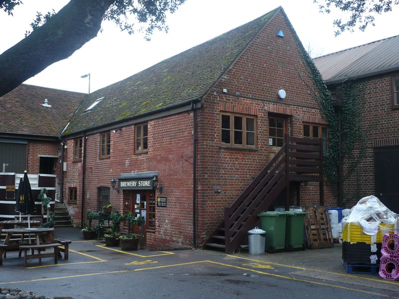 Ringwood Brewery, Ringwood (Photo: David Pritchard - 30/12/2010). (Brewery, External, Key). Published on 30-12-2010 