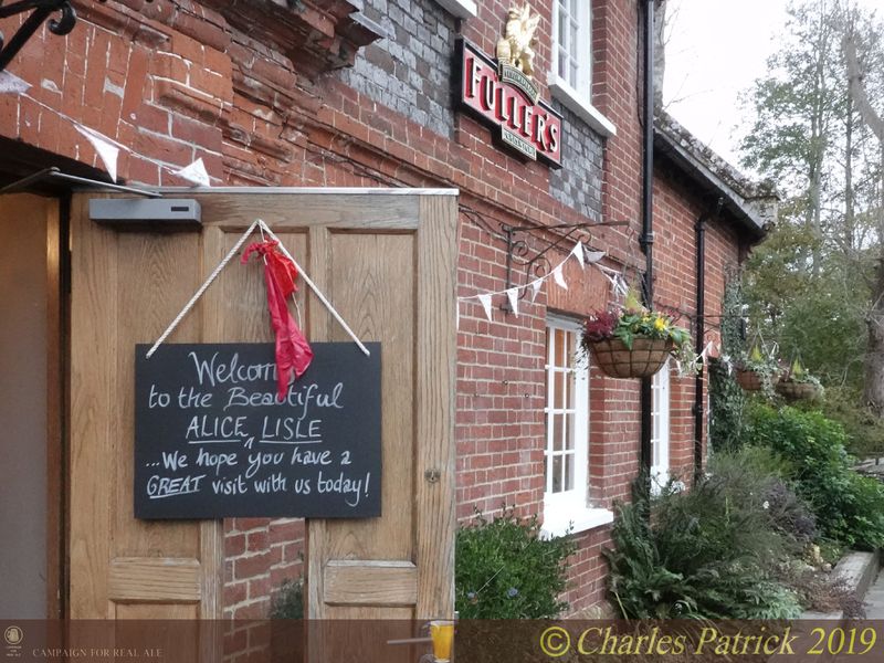 Alice Lisle, Rockford. (Pub, External). Published on 20-11-2019