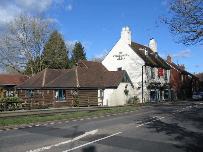 Cromwell Arms, Romsey. (Pub, External). Published on 02-02-2013 