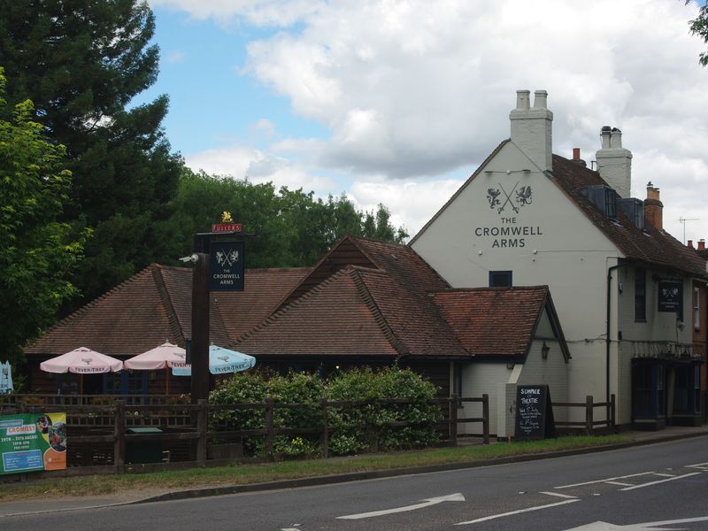 Cromwell Arms, Romsey (Photo: Geoff Marsh - 01/07/2026). (Pub, External, Key). Published on 01-07-2026