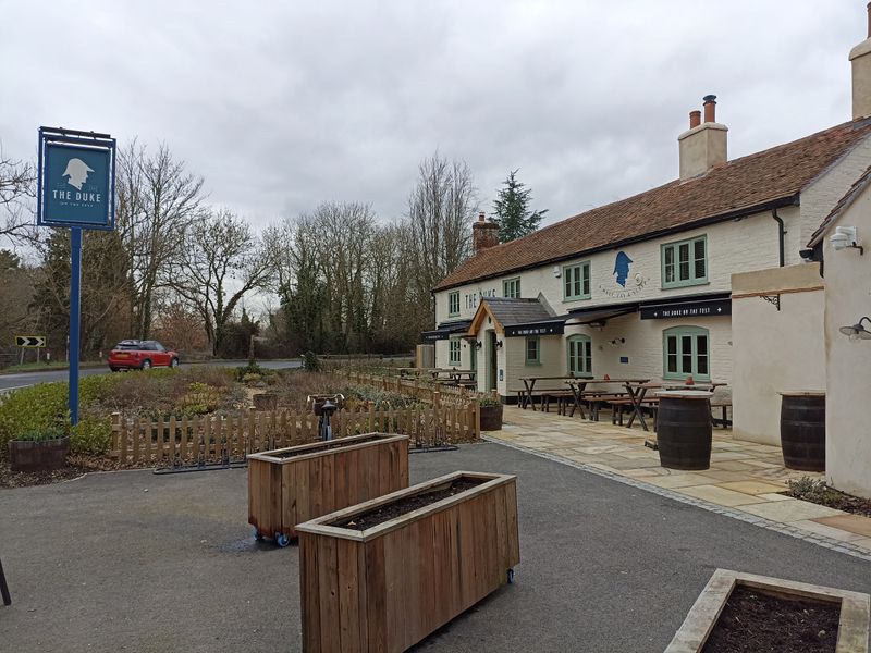 Duke on the Test, Romsey (Photo: David Pritchard 10/03/2023). (Pub, External). Published on 10-03-2023 