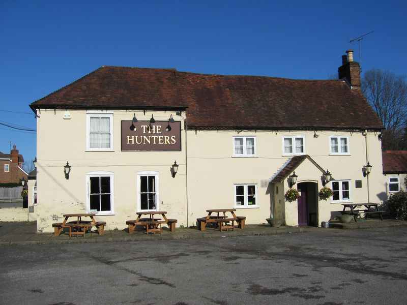 Hunters Inn, Romsey. (Pub, External, Key). Published on 02-02-2013
