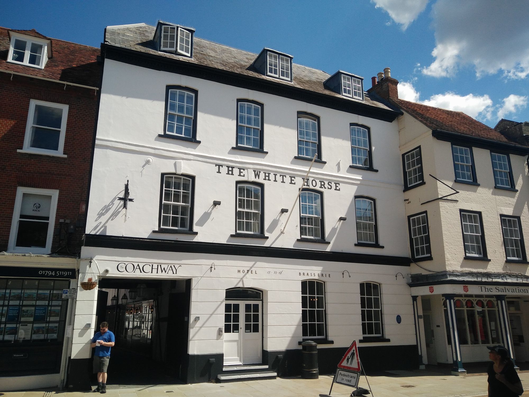 White Horse, Romsey. (Pub, External, Key). Published on 21-07-2020