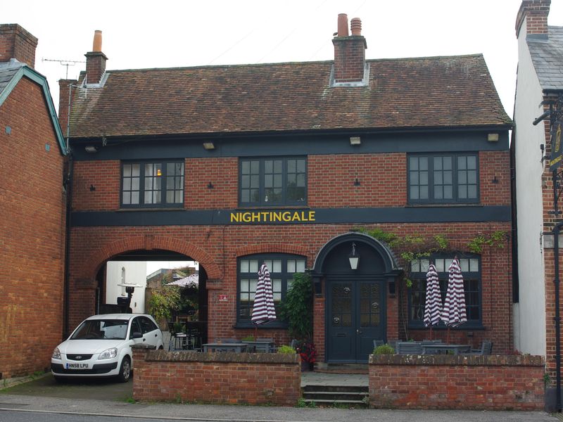 Nightingale, Romsey - 27/09/2023 (Photo: Geoff Marsh). (Pub, External, Key). Published on 27-09-2023