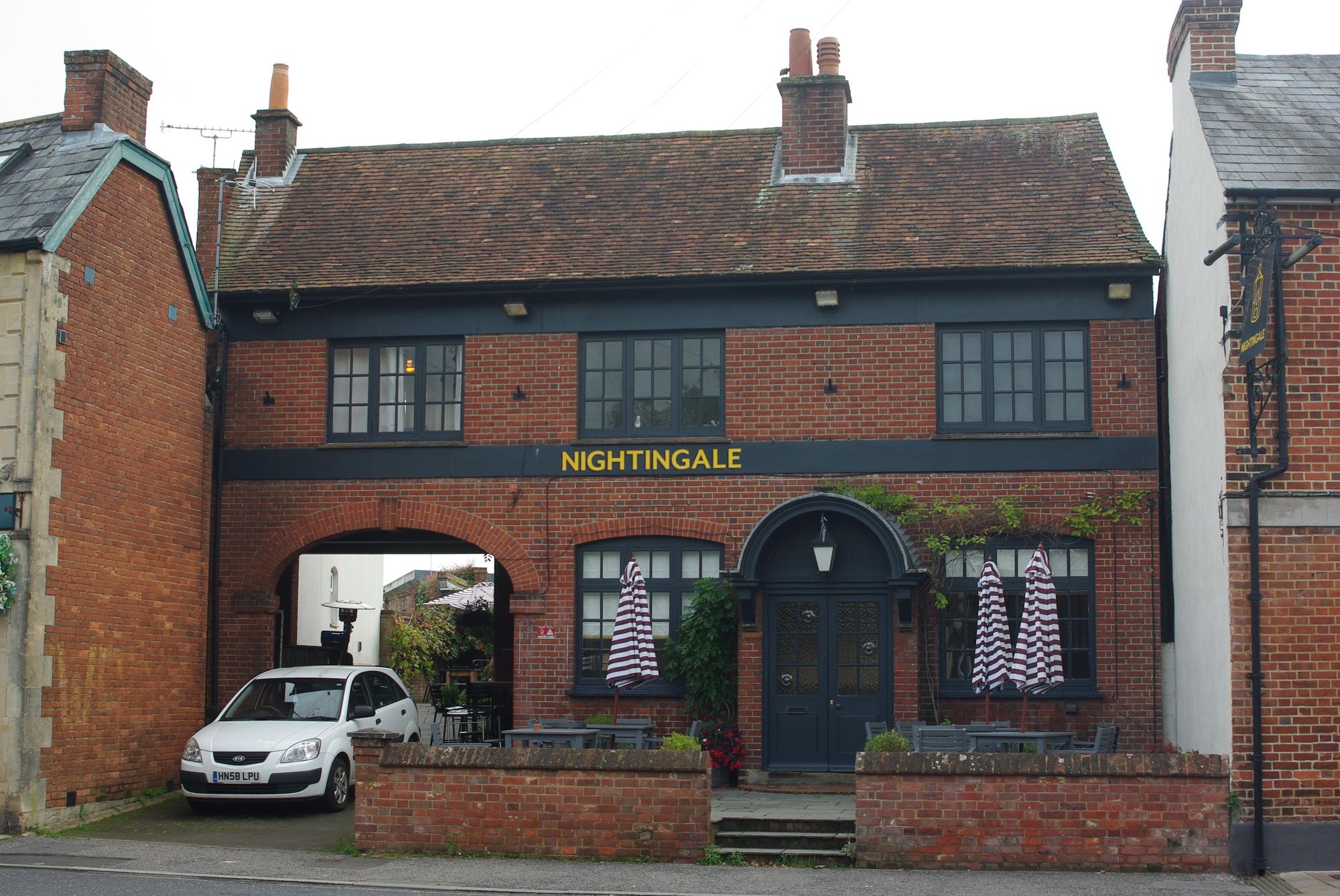 Nightingale, Romsey - 27/09/2023 (Photo: Geoff Marsh). (Pub, External, Key). Published on 27-09-2023