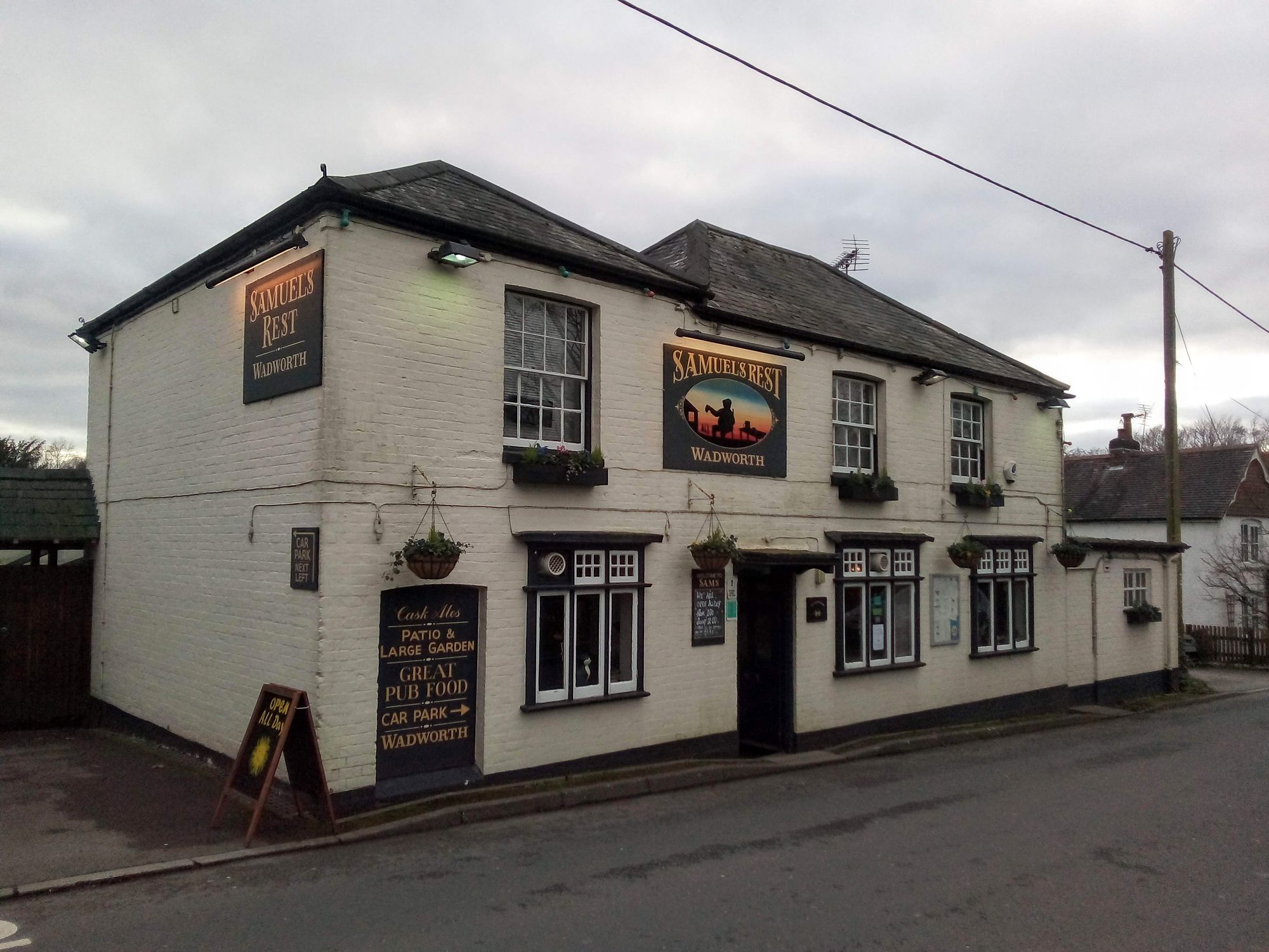 Samuel's Rest, Shedfield. (Pub, External). Published on 10-01-2020