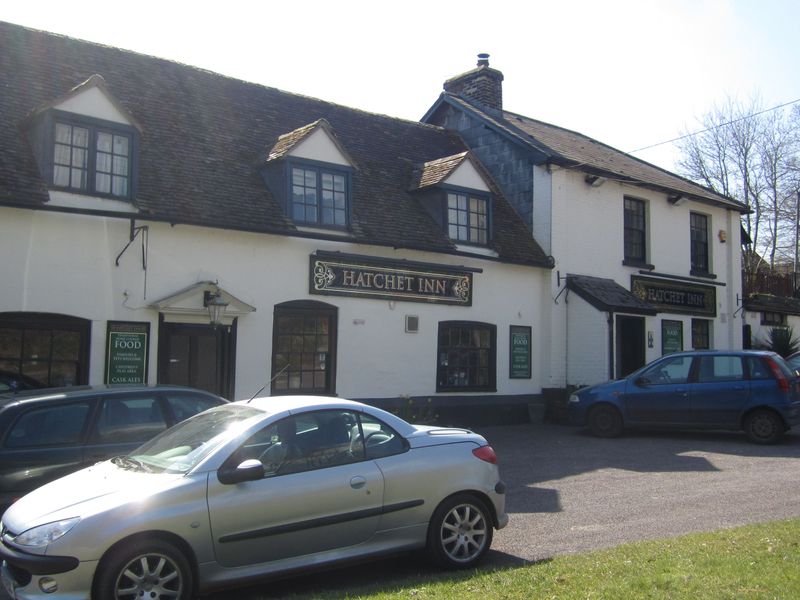 Hatchet Inn, Sherfield English. (Pub, External). Published on 02-04-2013