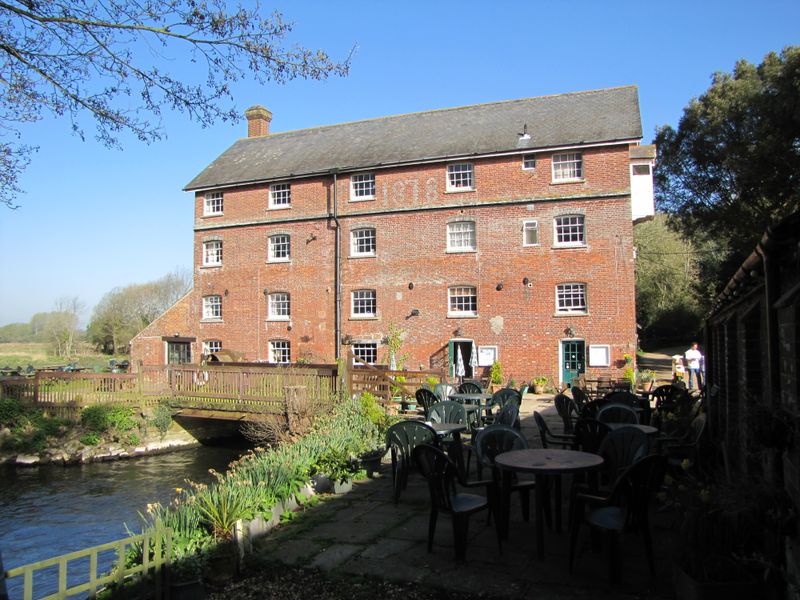 Sopley Mill, Sopley. (Pub, External, Garden, Key). Published on 08-04-2011 