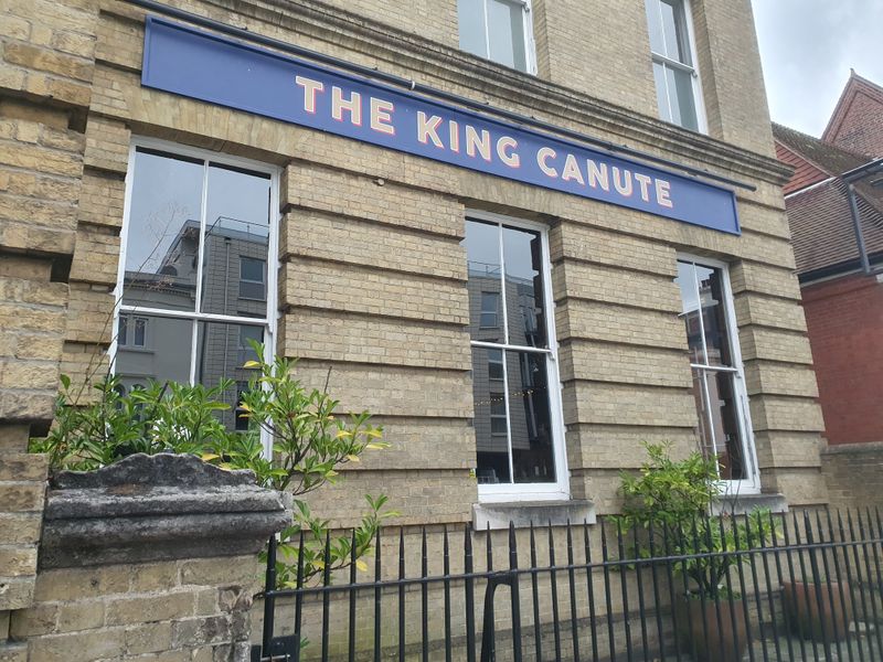 King Canute, Southampton - 19/09/2023 (Photo: Pete Horn). (Pub, External, Key). Published on 19-09-2023
