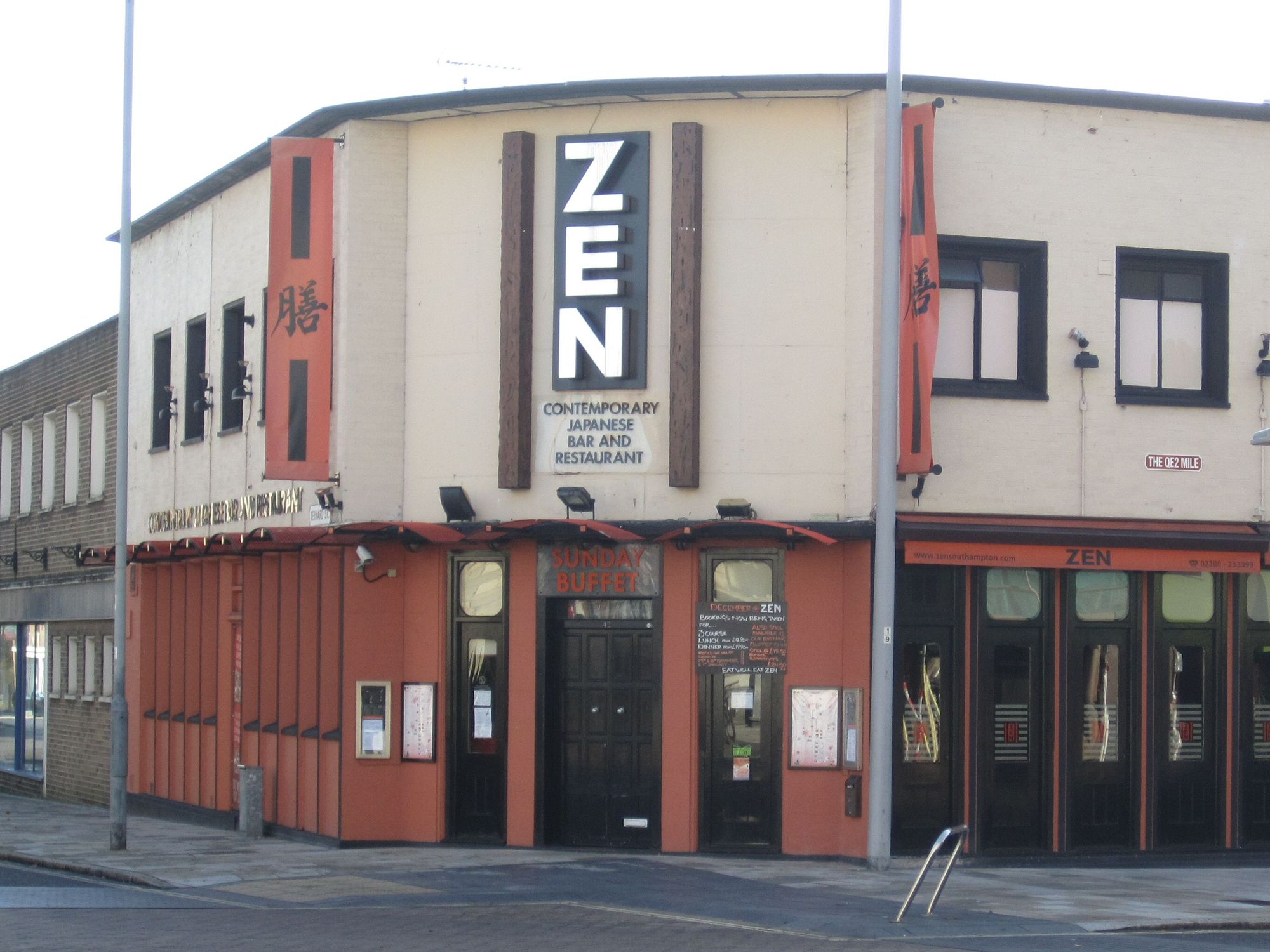 Zen, Southampton. (Pub, External, Key). Published on 30-10-2012