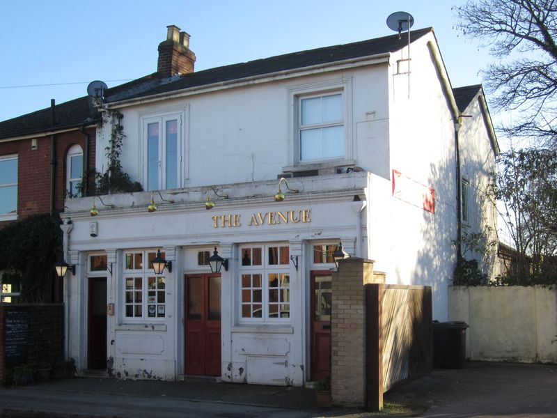 Avenue, Southampton. (Pub, External, Key). Published on 29-11-2012