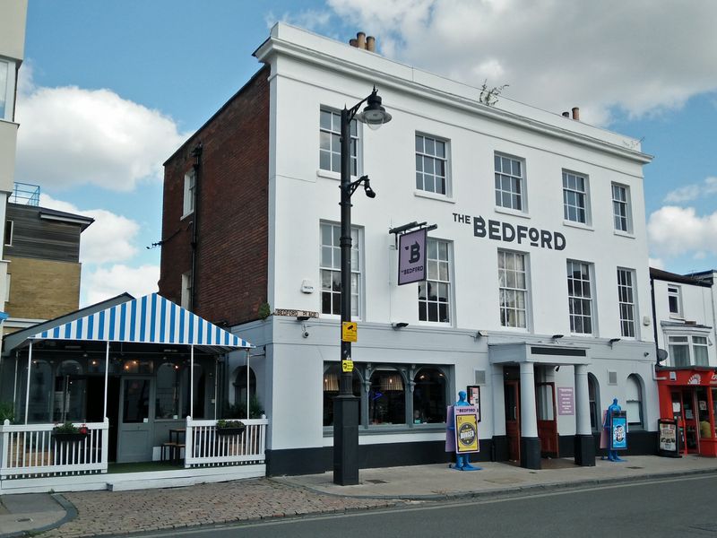 Bedford, Bedford Place (Photo: Pete Horn 20/08/2020). (Pub, External). Published on 20-08-2019