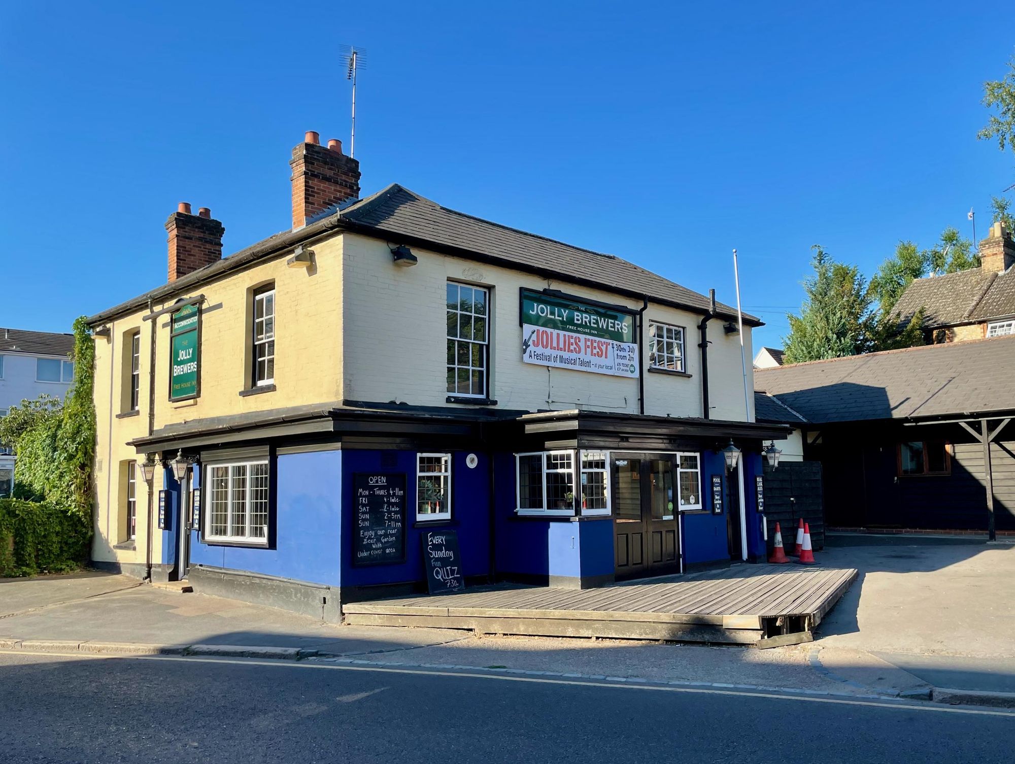 Jolly Brewers entrance. (Pub, Key). Published on 07-08-2022