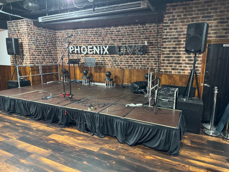 Stage area. Published on 10-12-2025 