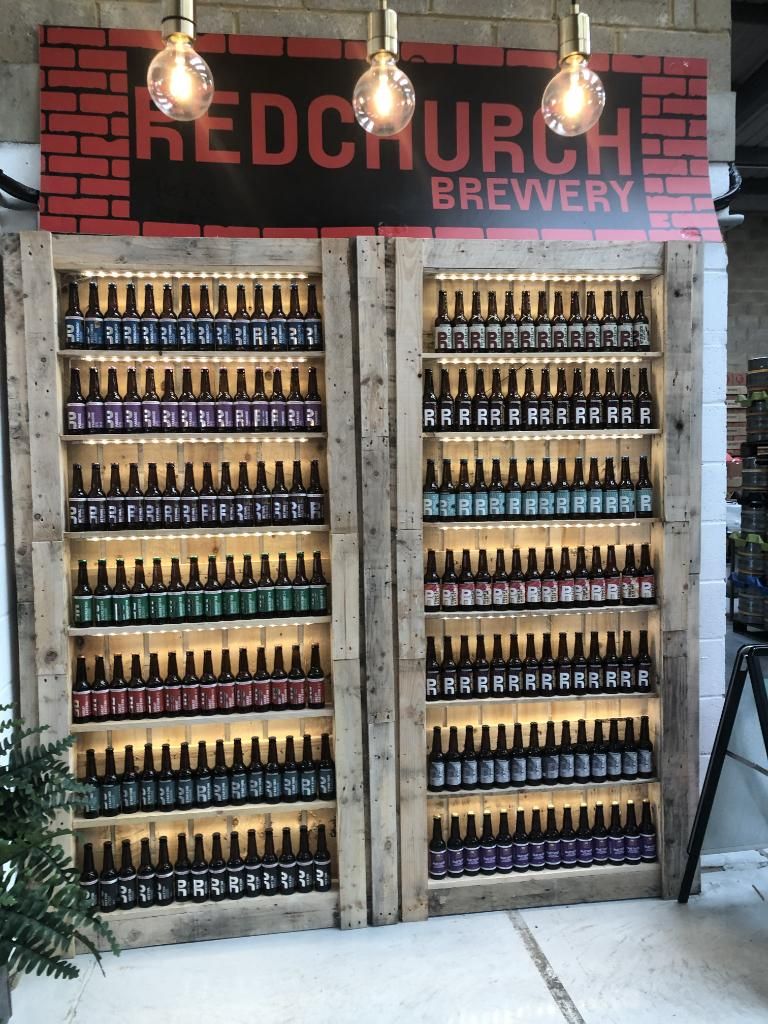 Redchurch Beer Wall. (Brewery, Bar). Published on 30-10-2021