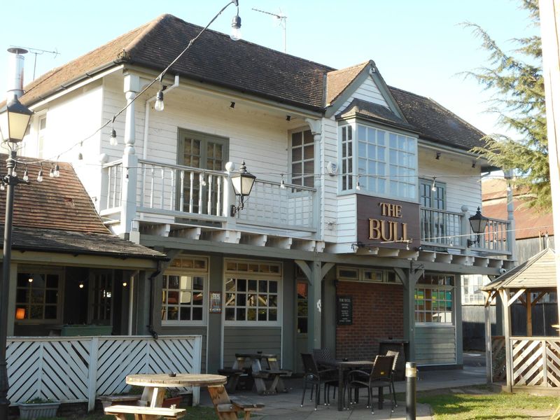 The Bull, Broxbourne. (Pub, External, Key). Published on 15-02-2023 