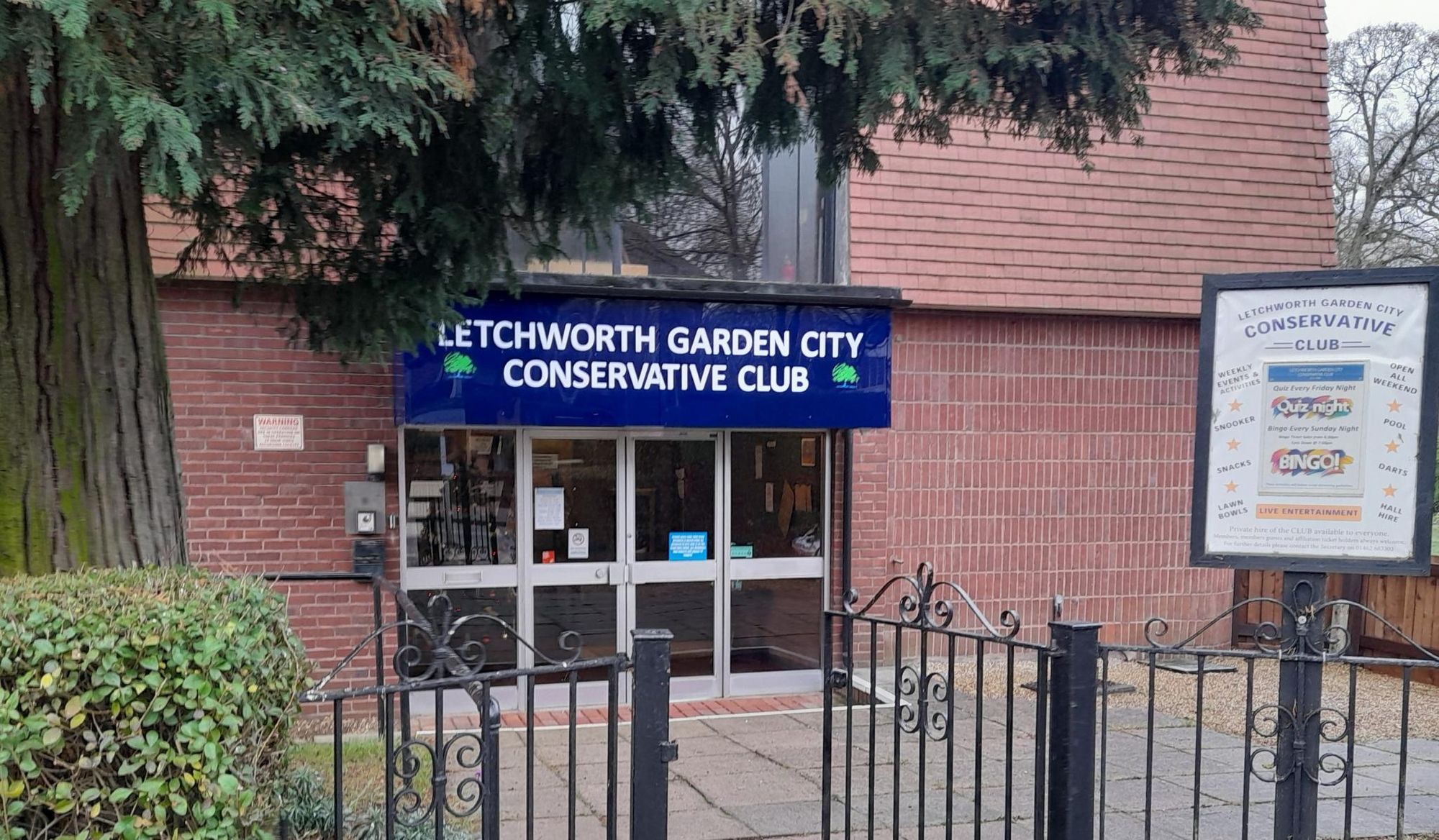 Letchworth Conservative Club. (Bar, Key). Published on 01-01-1970