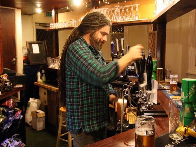 Paul Denniss, landlord at The Albert in Hitchin. (Pub, Publican). Published on 01-07-2012