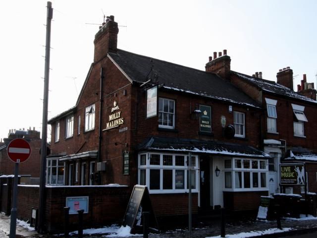 Molly Malones at Hitchin. (Pub, External, Key). Published on 10-02-2012