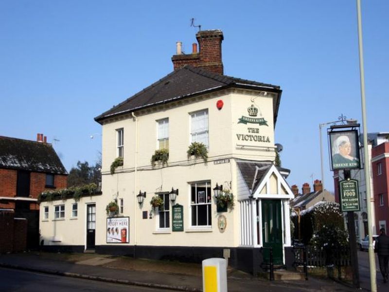 Victoria in Hitchin. (Pub, External, Key). Published on 10-02-2012