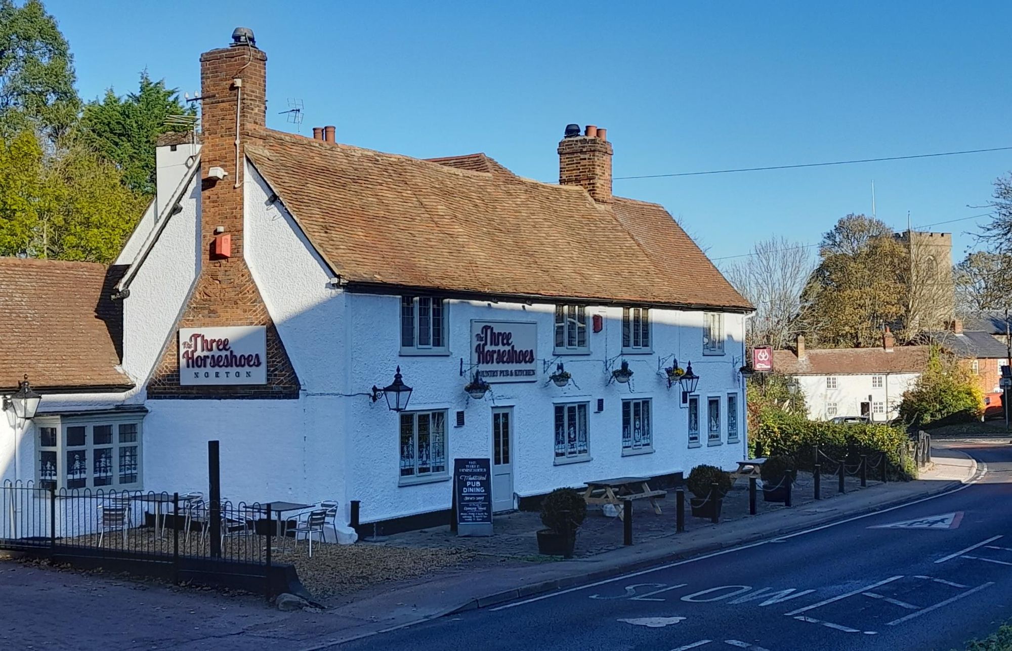 Three Horseshoes, Norton. (Pub). Published on 01-01-1970