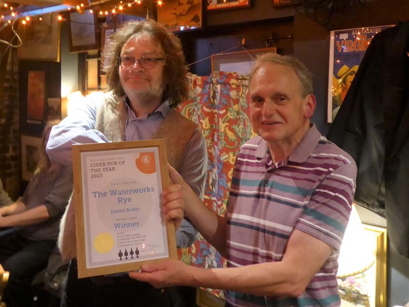 9.5.23  Cider Pub of the Year. (Pub, Bar, Publican, Branch, Award). Published on 23-10-2024 
