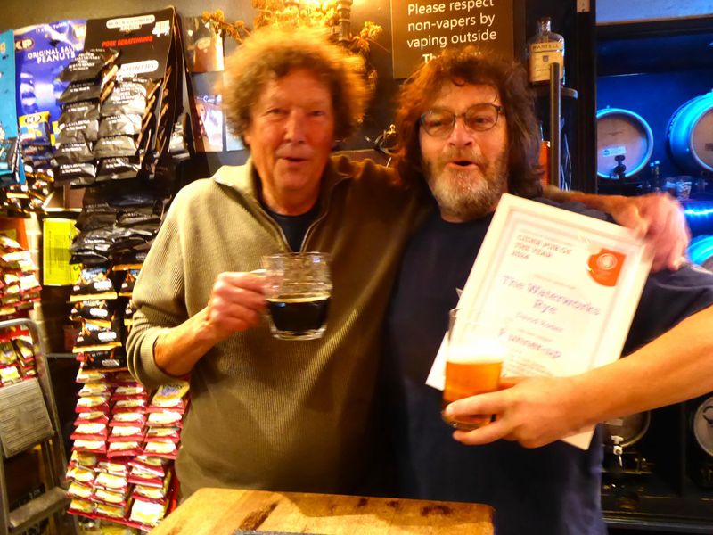 16.7.24  Cider Pub of the Year Runner Up. (Pub, Bar, Publican, Branch, Award). Published on 23-10-2024 