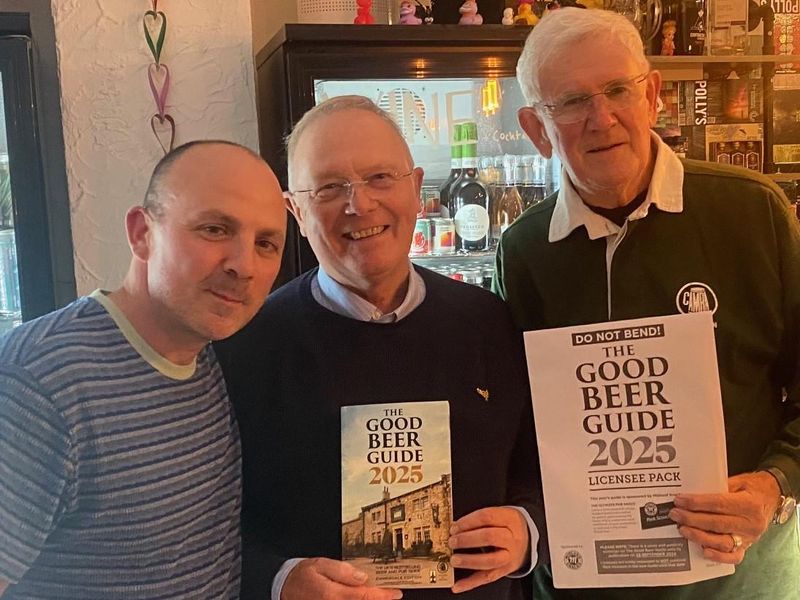 26.9.24 First time in the Good Beer Guide. (Pub, Publican, Branch, Award). Published on 25-10-2024