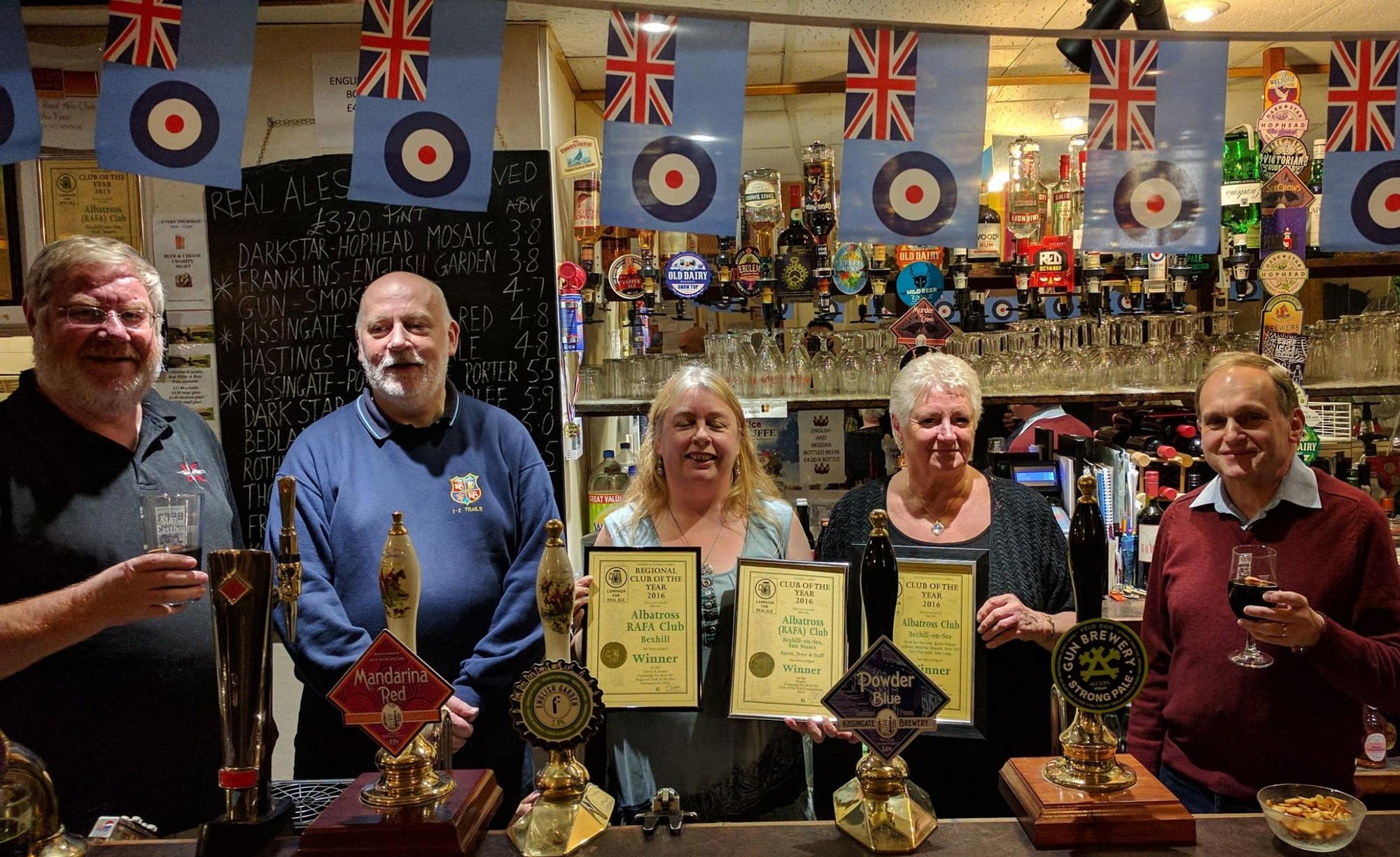 10.1.17 Branch, Sussex and Regional Awards for 2016. (Pub, Bar, Publican, Award). Published on 20-12-2019