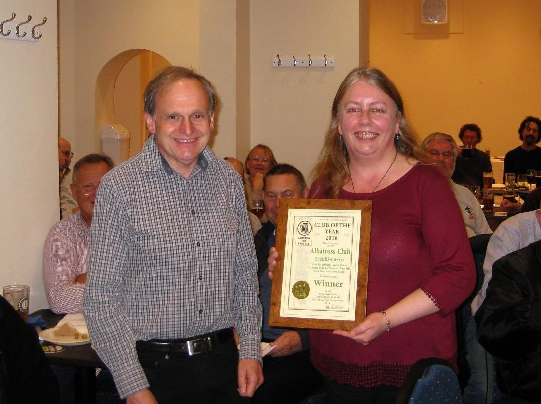 24.4.18 Branch Club of the Year award . (Publican, Award). Published on 20-12-2019