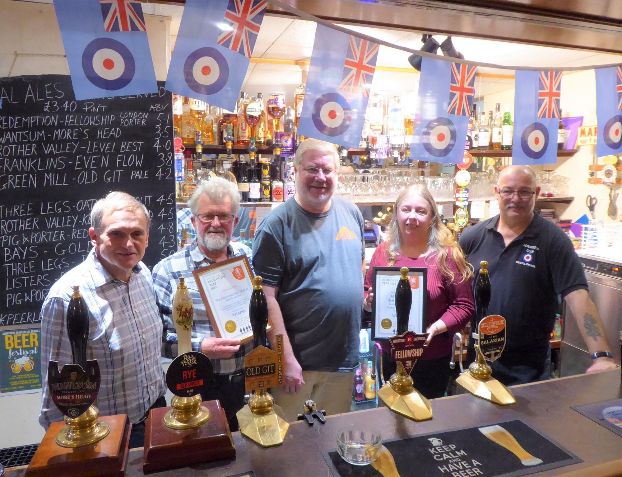 12.11.19 Branch and Sussex Club of the Year Awards. (Bar, Publican, Award). Published on 20-12-2019