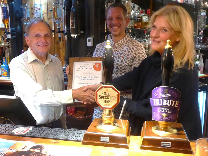 20.10.22  Branch Community Pub of the Year. (Publican, Award). Published on 23-10-2024