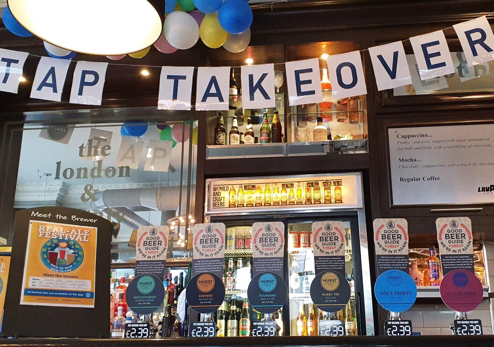 Hurst Brewery Tap Takeover March 2022. (Pub, Festival, Bar). Published on 04-04-2022