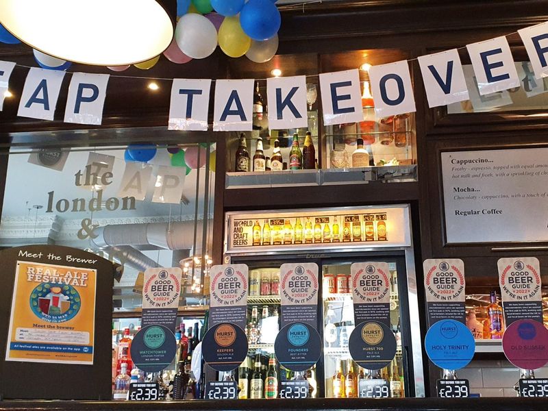 Hurst Brewery Tap Takeover March 2022. (Pub, Festival, Bar). Published on 04-04-2022
