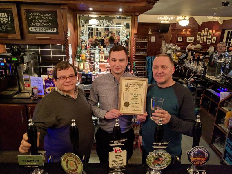 27.3.18 Cider Pub of the Year Award. (Bar, Publican, Award). Published on 20-12-2019 