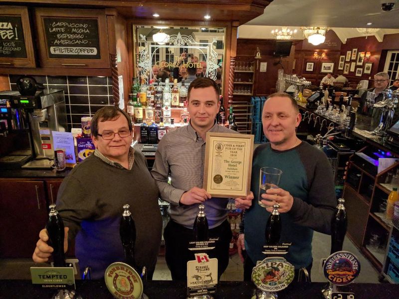 27.3.18 Cider Pub of the Year Award. (Bar, Publican, Award). Published on 20-12-2019