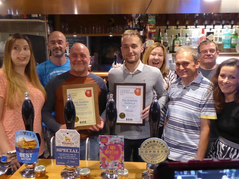 13.8.19 Community Pub of the Year Award. (Bar, Publican, Branch, Award). Published on 25-12-2019