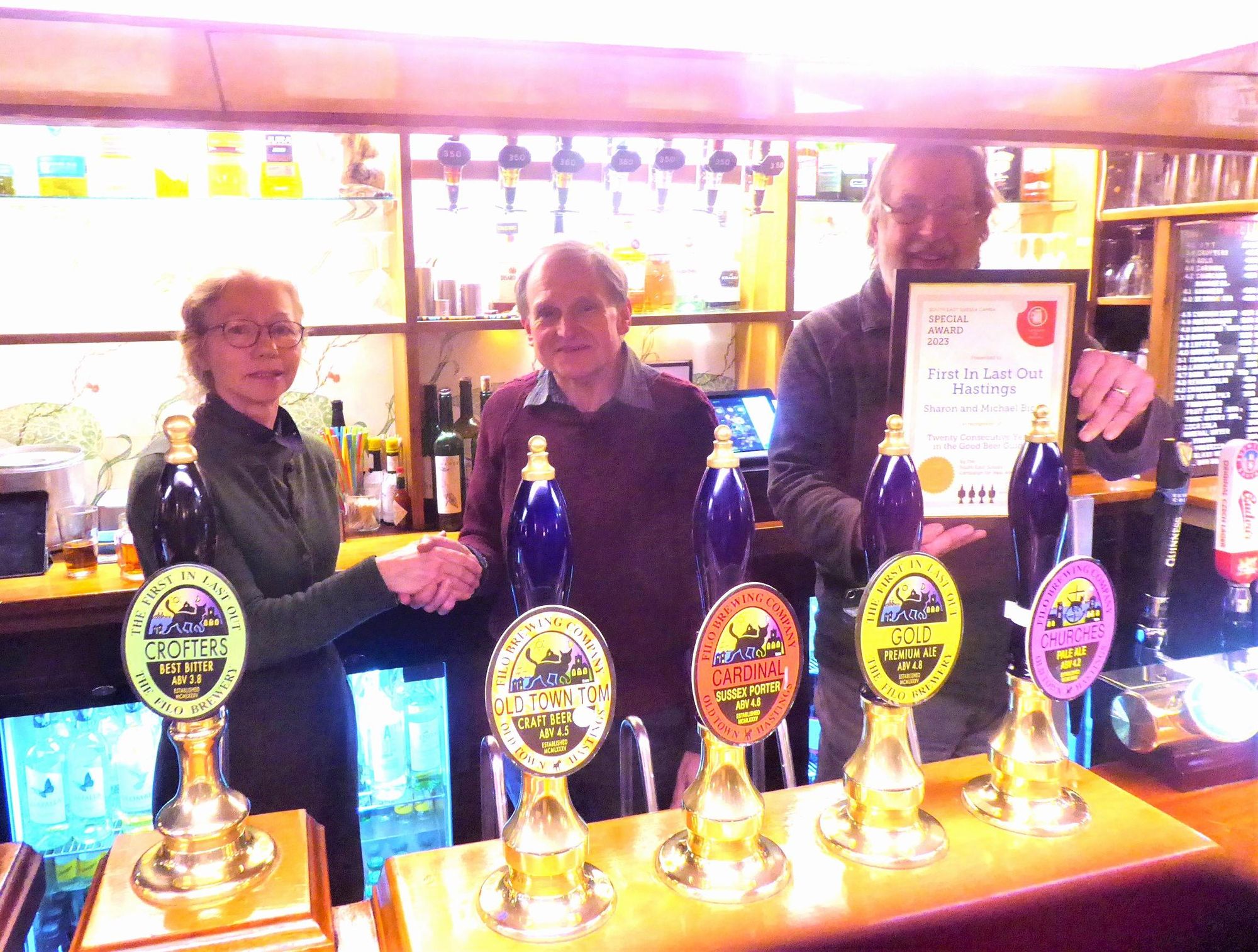 28.3.23  Twenty Consecutive Years in the Good Beer Guide. Published on 23-10-2024