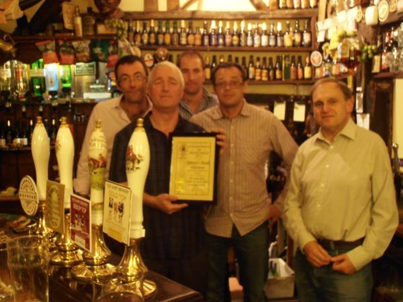 Sep 2013 CAMRA Branch award for 30 consecutive years in the GBG. (Bar, Publican, Branch, Award). Published on 02-11-2013 